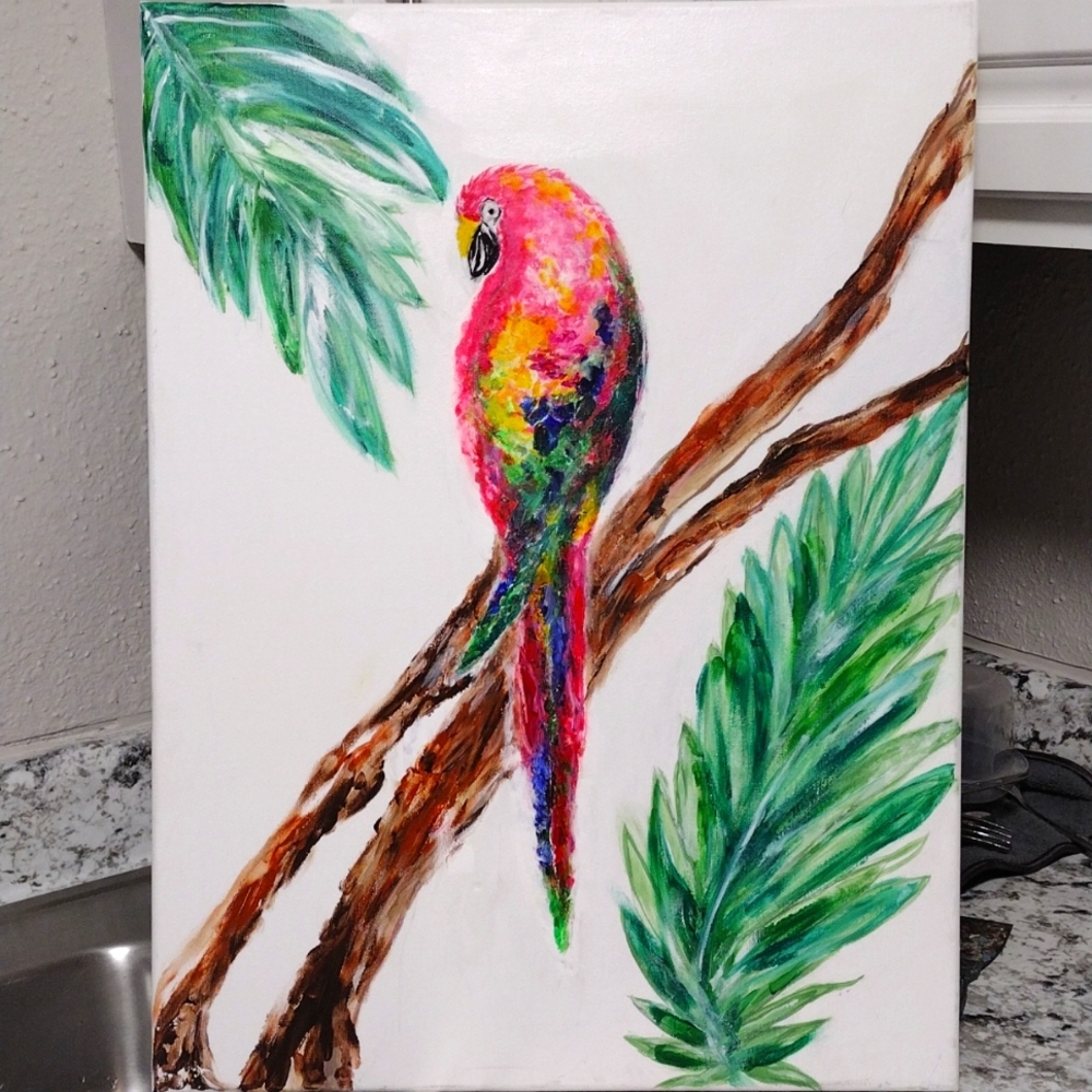 Acrylic painting